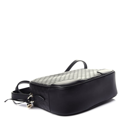 Gucci Microguccissima Mini Bree Messenger Bag Black 4 of 10