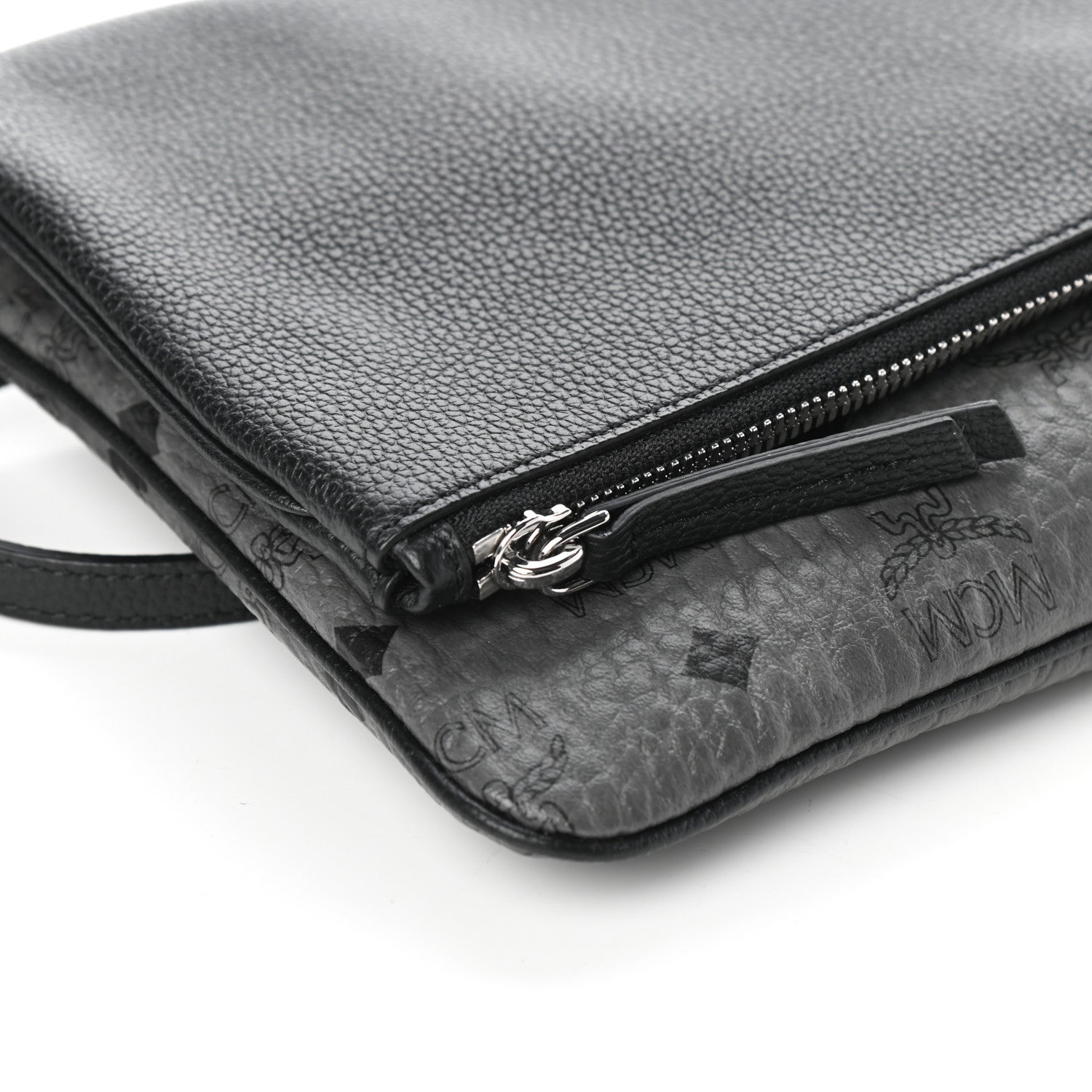 MCM Visetos Corina Crossbody Bag Black 8 of 9