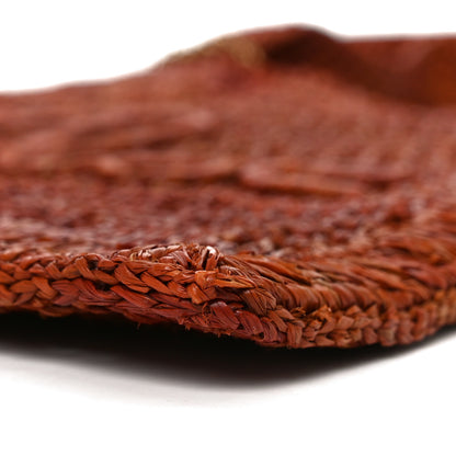Chloe Raffia Summer Banana Tote Clay Brown 9 of 10