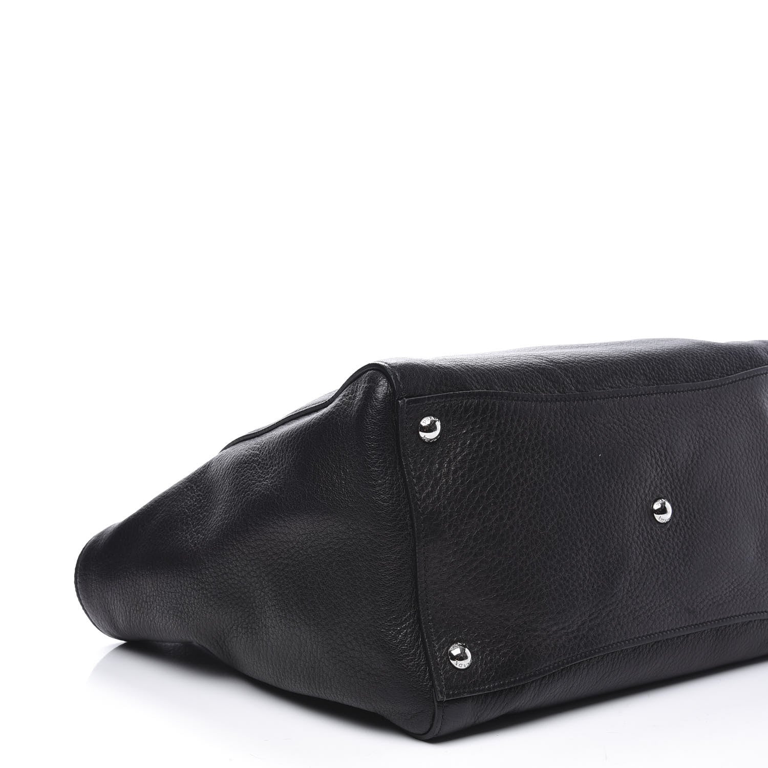 Prada Vitello Daino Twin Pocket Tote Black 5 of 13
