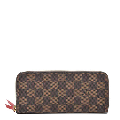 Louis Vuitton Damier Ebene Clemence Wallet 1 of 8