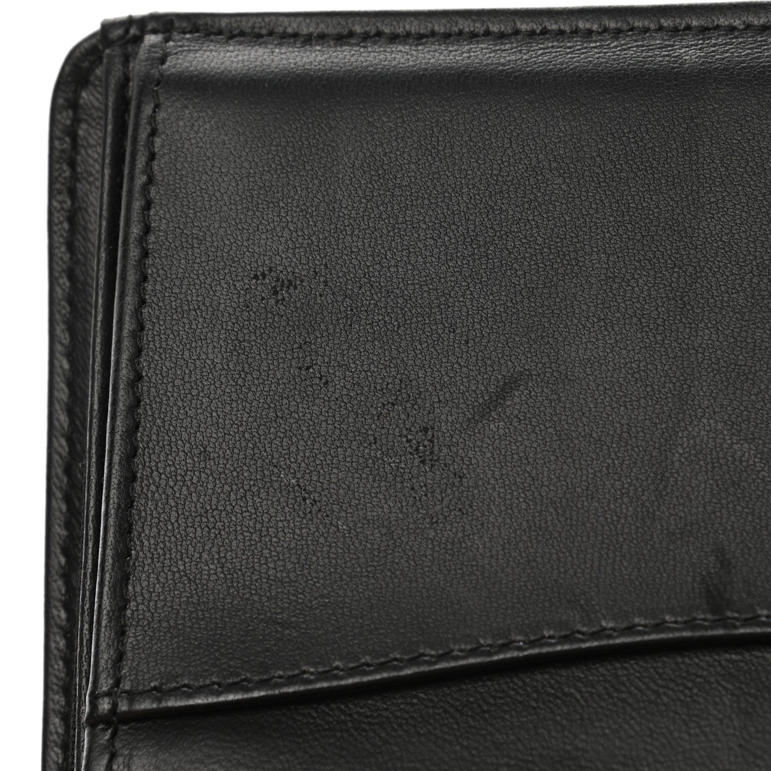 Chanel Lambskin Quilted Yen Wallet Black 9 of 11