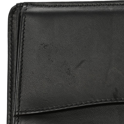 Chanel Lambskin Quilted Yen Wallet Black 9 of 11