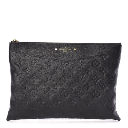 Louis Vuitton Empreinte Daily Pouch Black 1 of 10