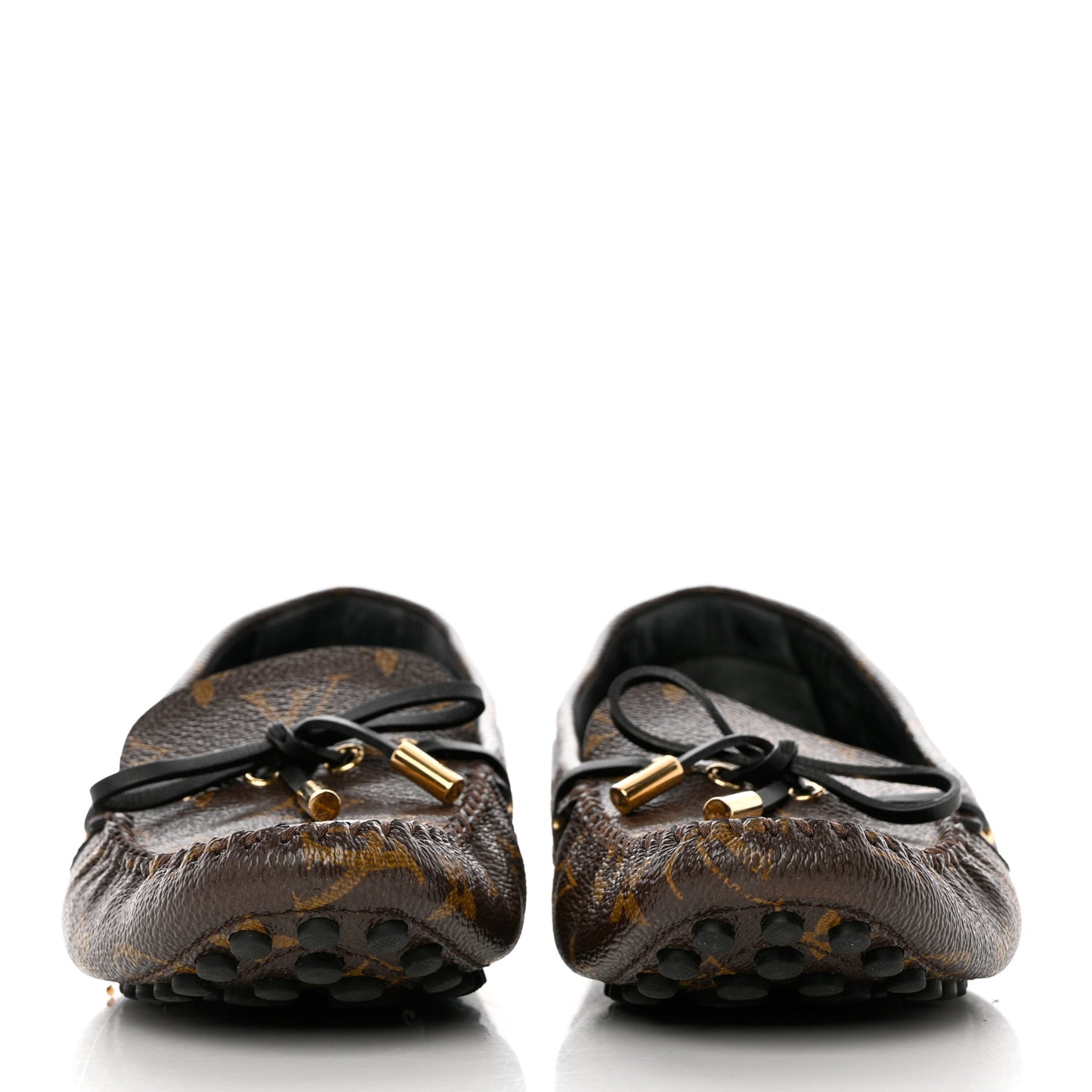 Patent Monogram Gloria Loafers 39.5