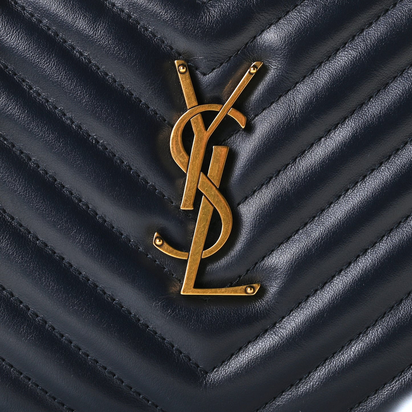 Calfskin Matelasse Monogram Lou Camera Bag Deep Marine