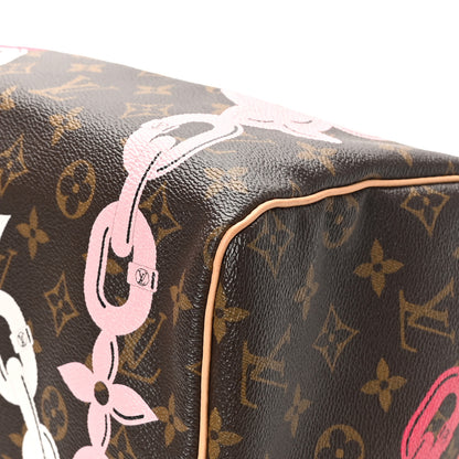 Louis Vuitton Monogram Bay Speedy 30 Rose Ballerine Poppy 10 of 12