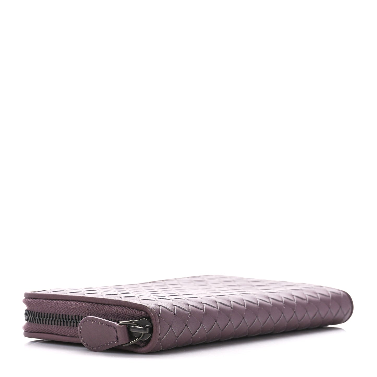 Nappa Intrecciato Zip Around Wallet Corot