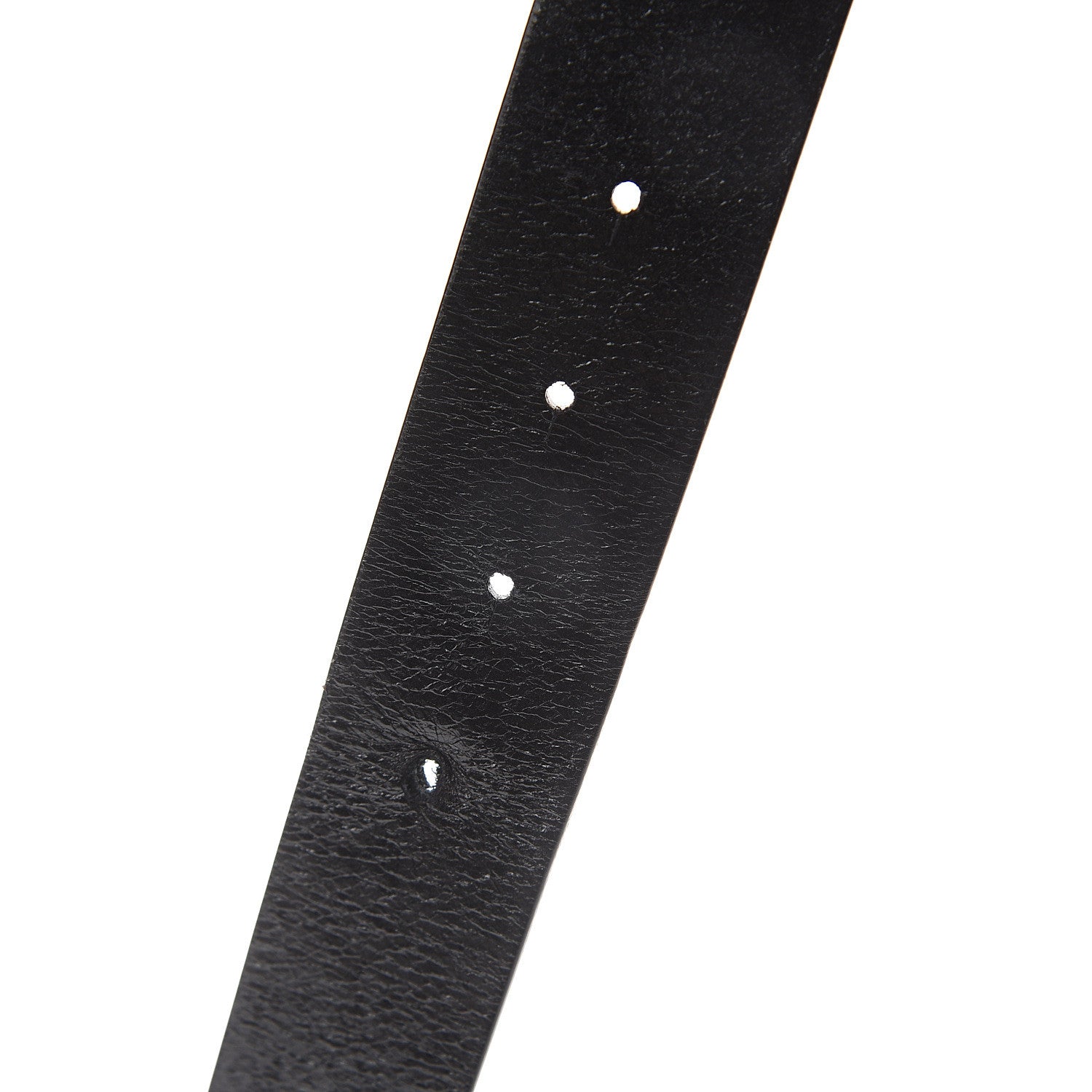 Chanel Calfskin CC Belt 90 36 White Black 3 of 4