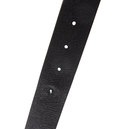 Chanel Calfskin CC Belt 90 36 White Black 3 of 4