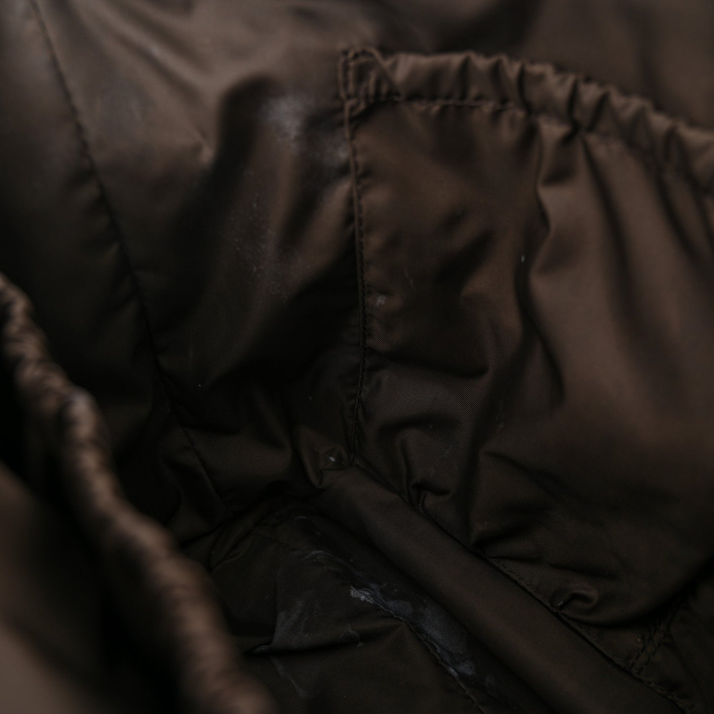 GG Plus Monogram Messenger Diaper Bag Dark Brown