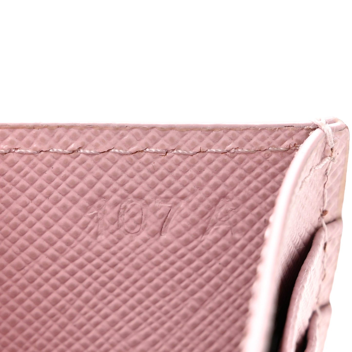 Saffiano Triangle Card Case Alabastro