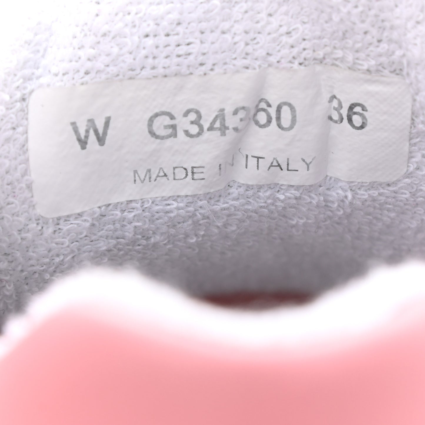 Nylon Calfskin Suede Womens CC Sneakers 36 Fuchsia Pink