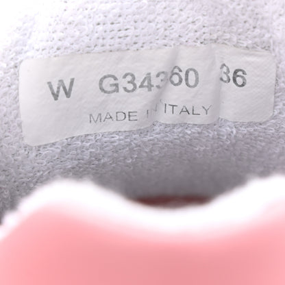 Chanel Nylon Calfskin Suede Womens CC Sneakers 36 Fuchsia Pink 8 of 9