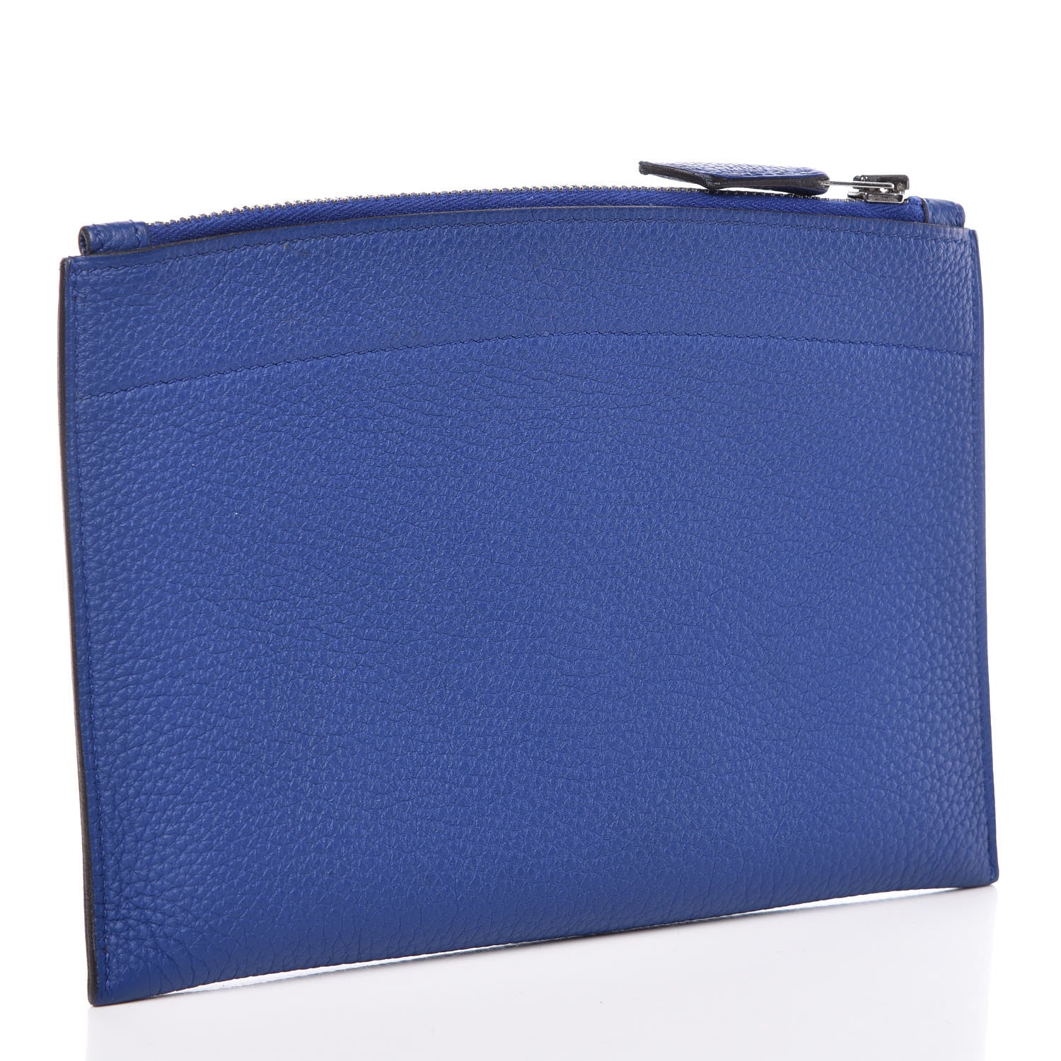 Hermes Togo Mini Bazar Pouch Bleu Electrique 3 of 9