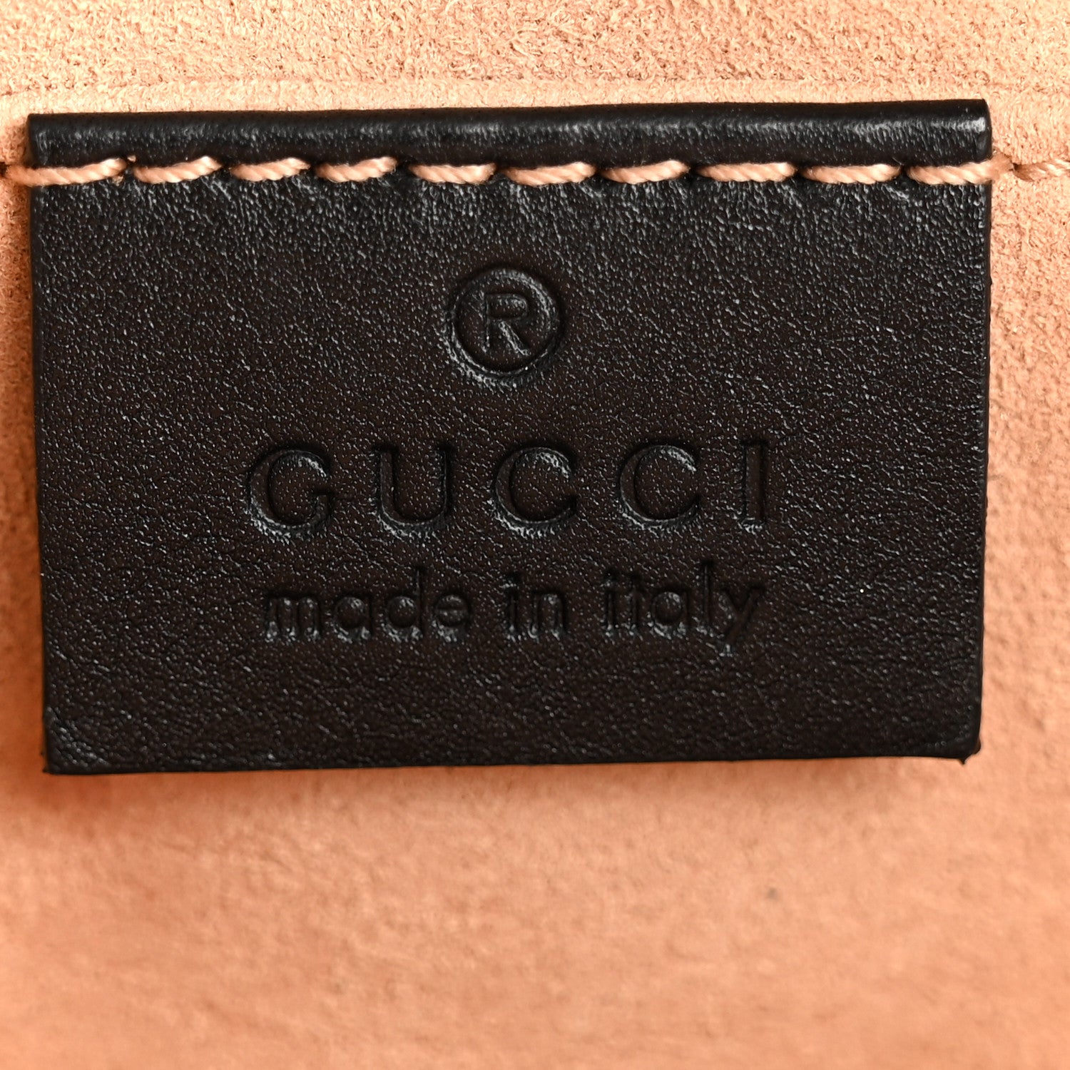 Gucci Calfskin Matelasse GG Marmont Belt Bag 105 42 Black 6 of 15