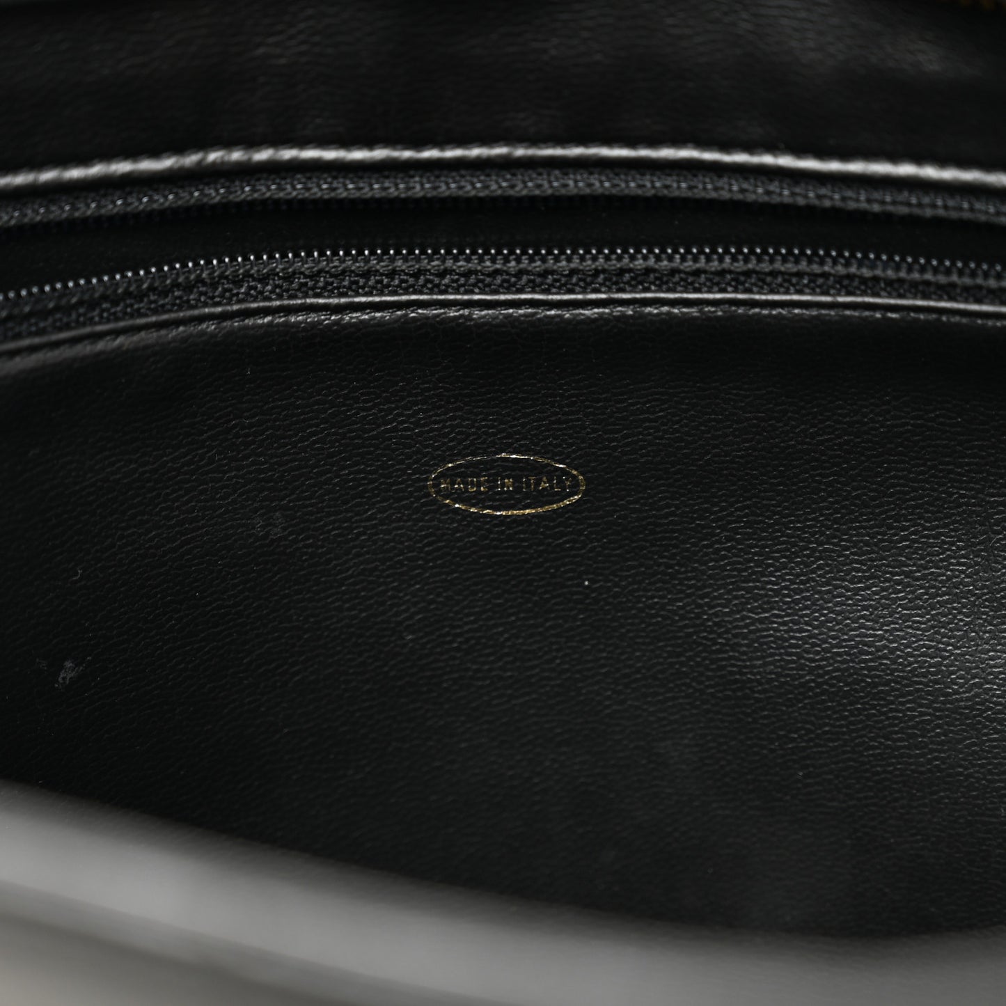Lambskin Triple CC Shoulder Bag Black