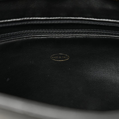 Chanel Lambskin Triple CC Shoulder Bag Black 7 of 11