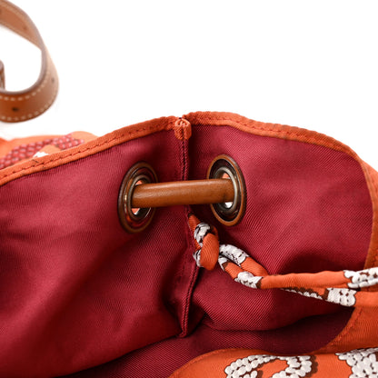 Hermes Silk Barenia Kelly En Perles Silky City 33 Bag Fauve Orange Anthracite Frambroise 11 of 14