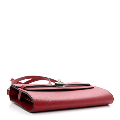 Hermes Epsom Kelly Wallet To Go Rouge Grenat 4 of 9