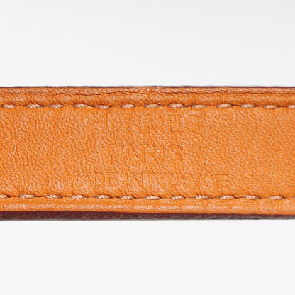Hermes Chamonix Kelly Double Tour Bracelet Small Orange 7 of 7