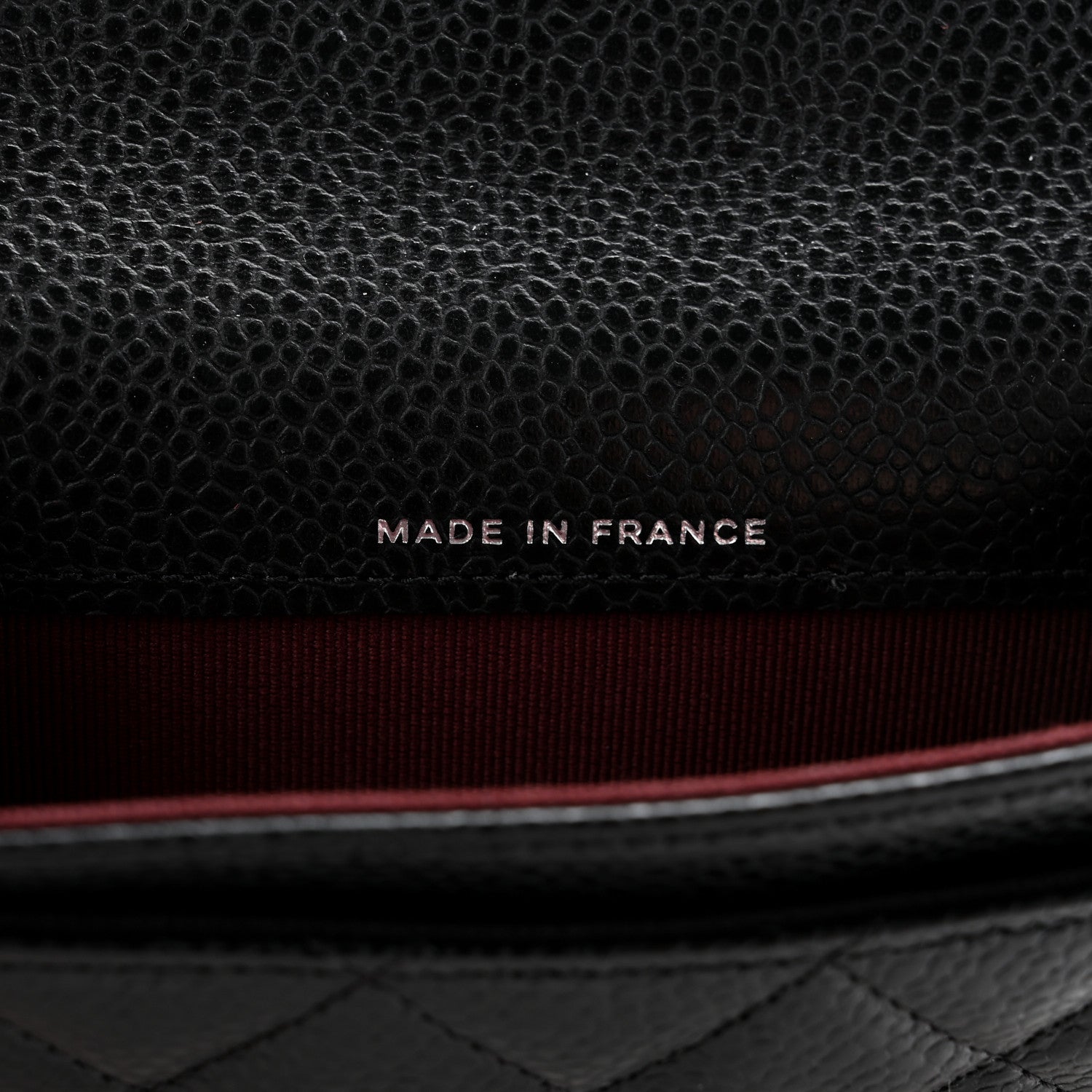 Chanel Caviar Quilted Flap Card Holder Wallet Black 7 of 10