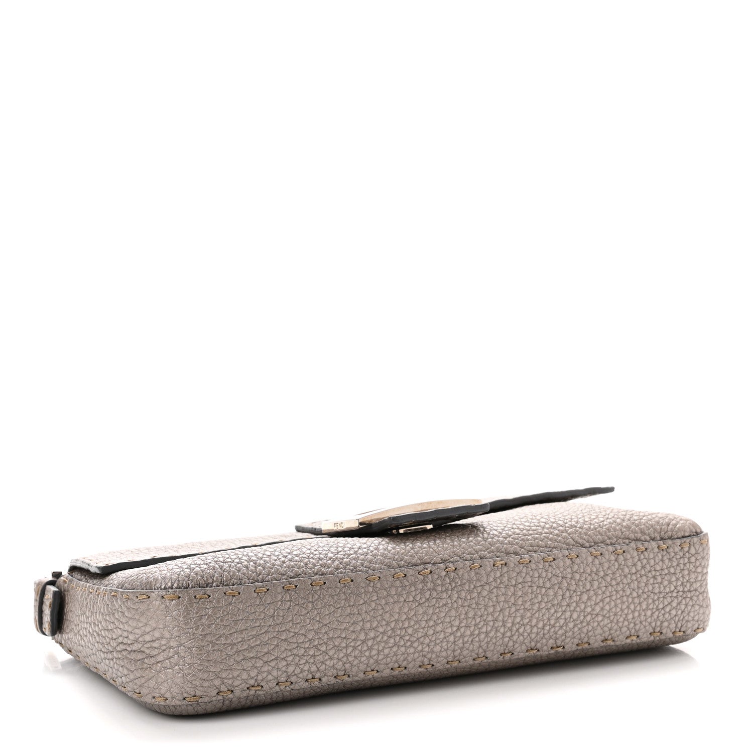 Fendi Cuoio Romano Selleria Baguette Peltro 4 of 10