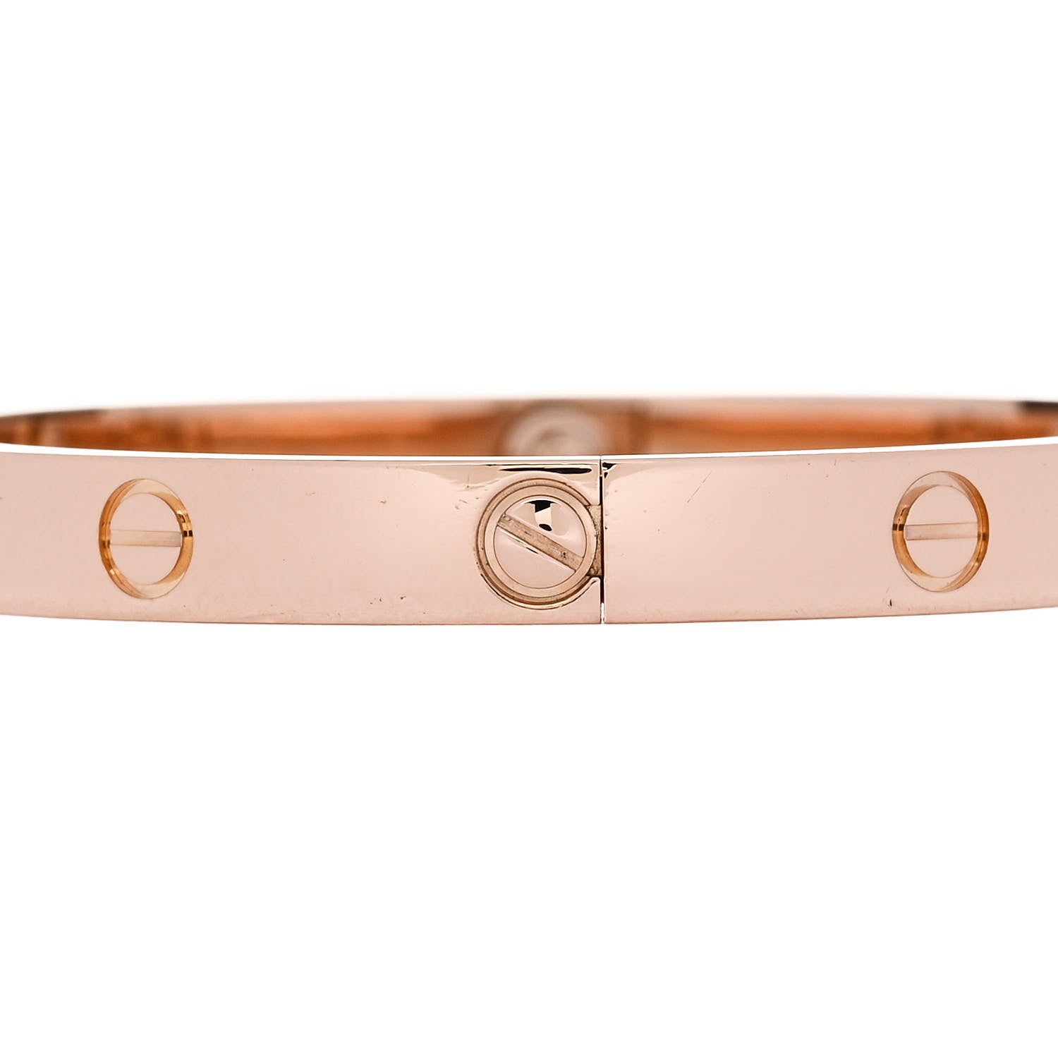 Cartier 18K Pink Gold LOVE Bracelet 18 4 of 9