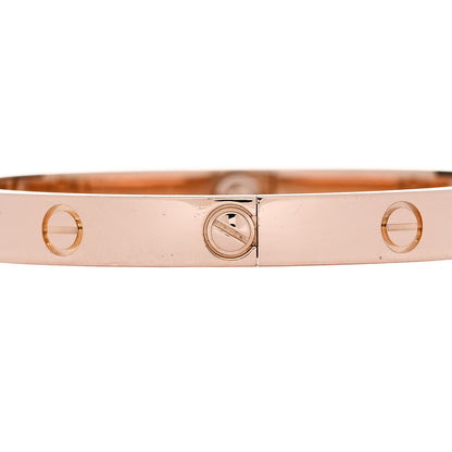 Cartier 18K Pink Gold LOVE Bracelet 18 4 of 9