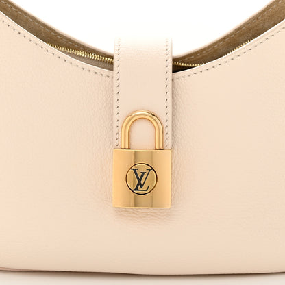Louis Vuitton Grained Calfskin Low Key Shoulder Bag Limestone Gray 9 of 11