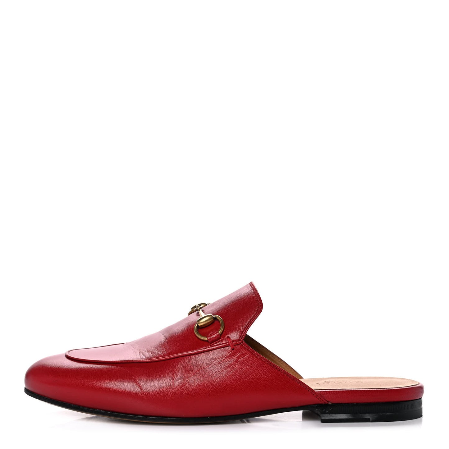 Malaga Kid Womens Princetown Slippers 38 Hibiscus Red