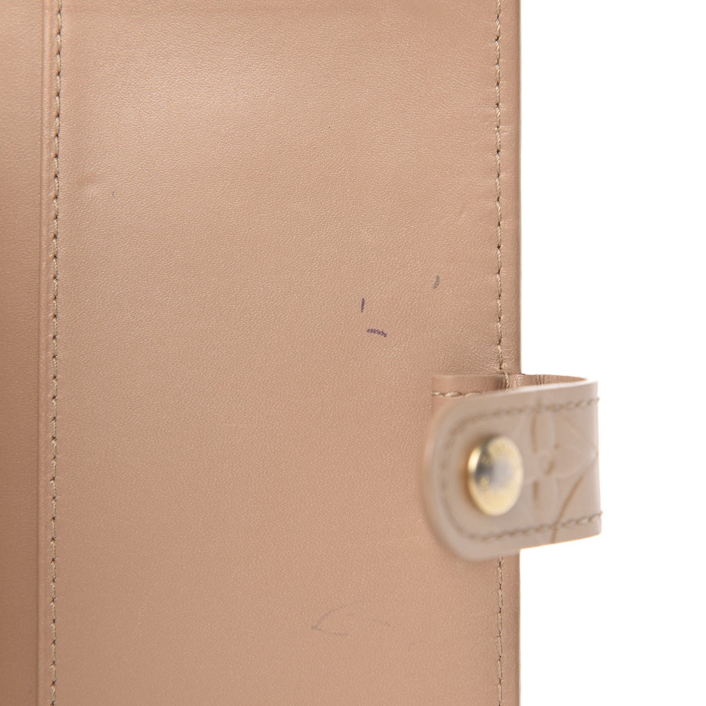 Vernis Small Ring Agenda Cover Marshmallow
