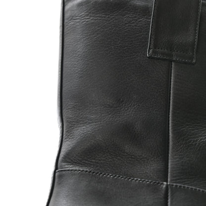 Chanel Calfskin CC Ankle Boots 37 Black 13 of 14