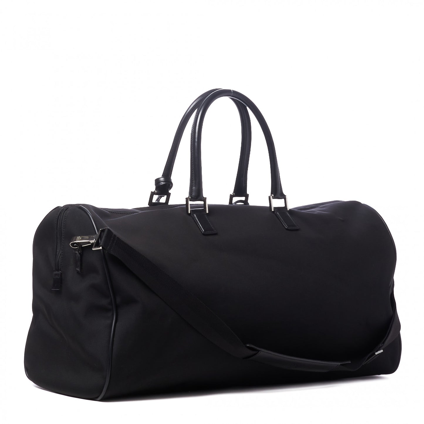 Nylon Travel Duffle Black