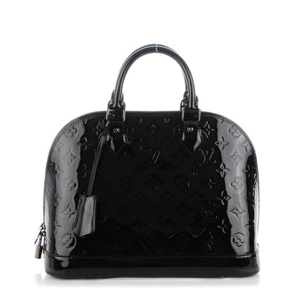 Louis Vuitton Vernis Alma PM Noir Magnetique 1 of 8
