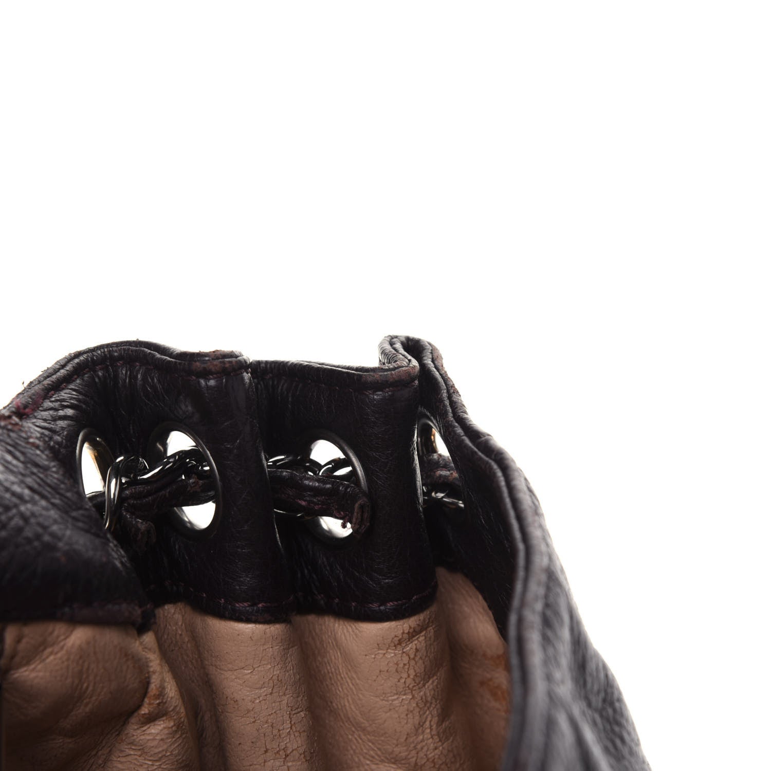 Chanel Metallic Deerskin Luxe Ligne Flap Black 15 of 34
