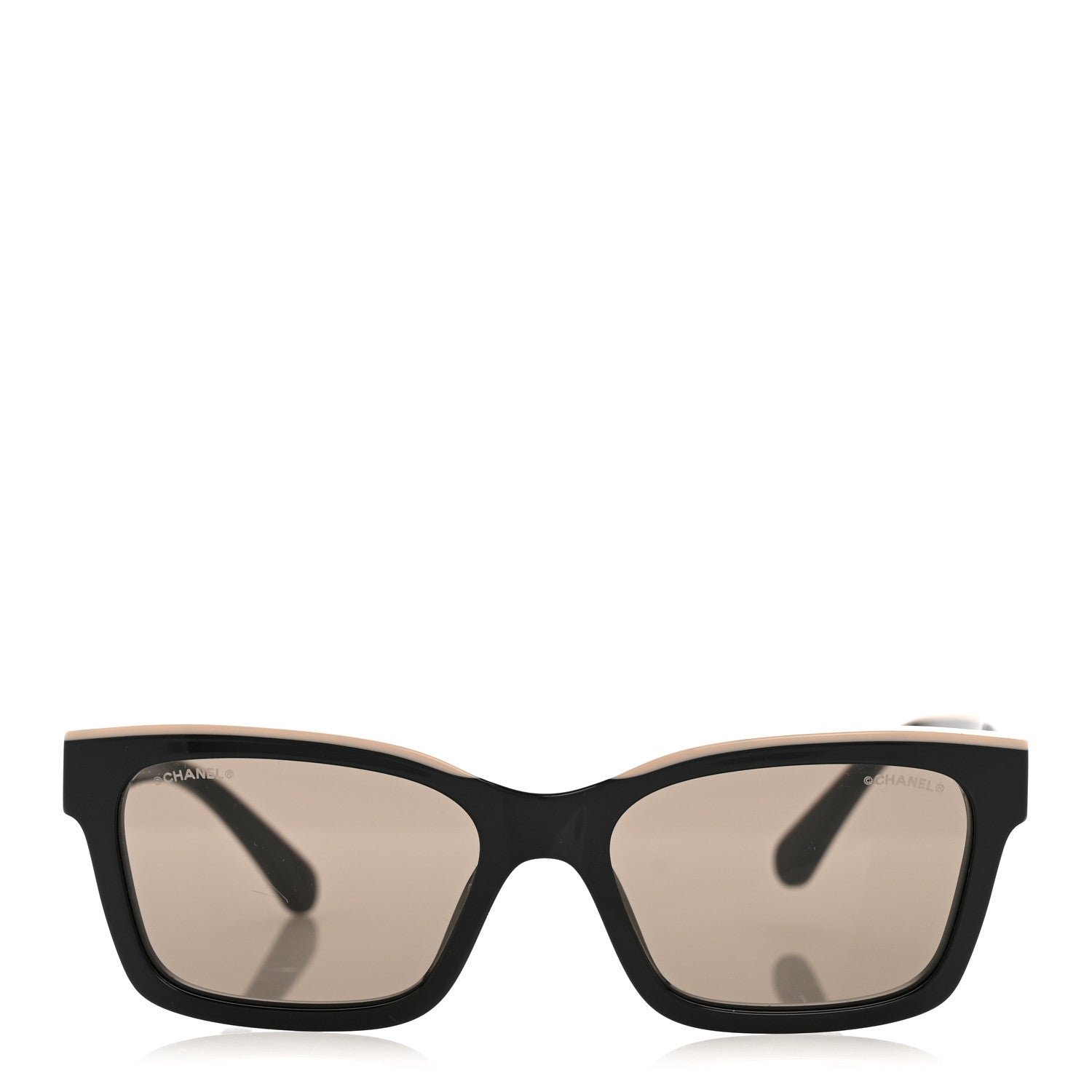 Chanel Acetate Square Sunglasses 5417-A Black 2 of 8
