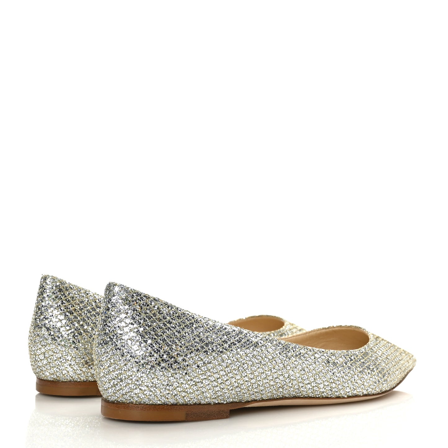 Glitter Romy Flats 35.5 Champagne