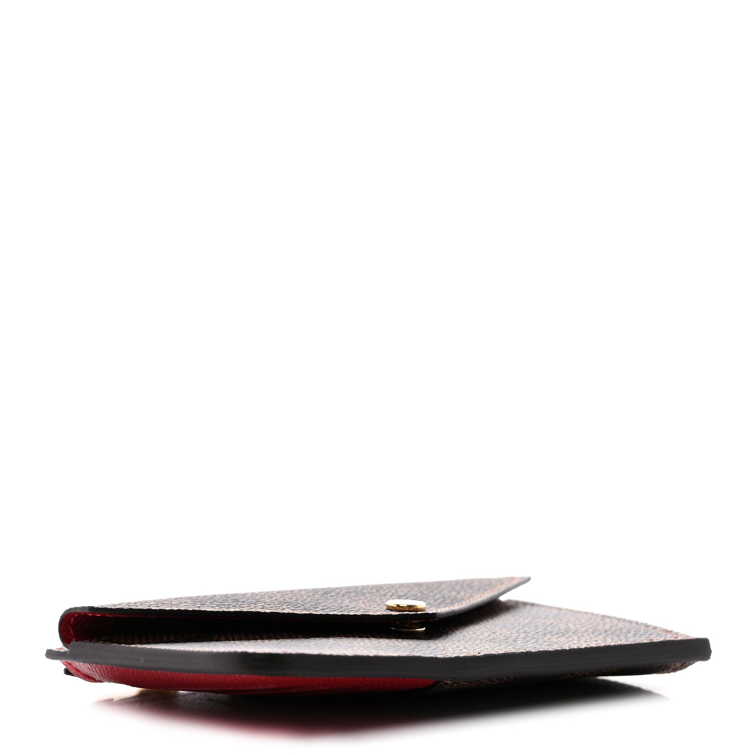 Louis Vuitton Damier Ebene Recto Verso Card Holder Red 4 of 7