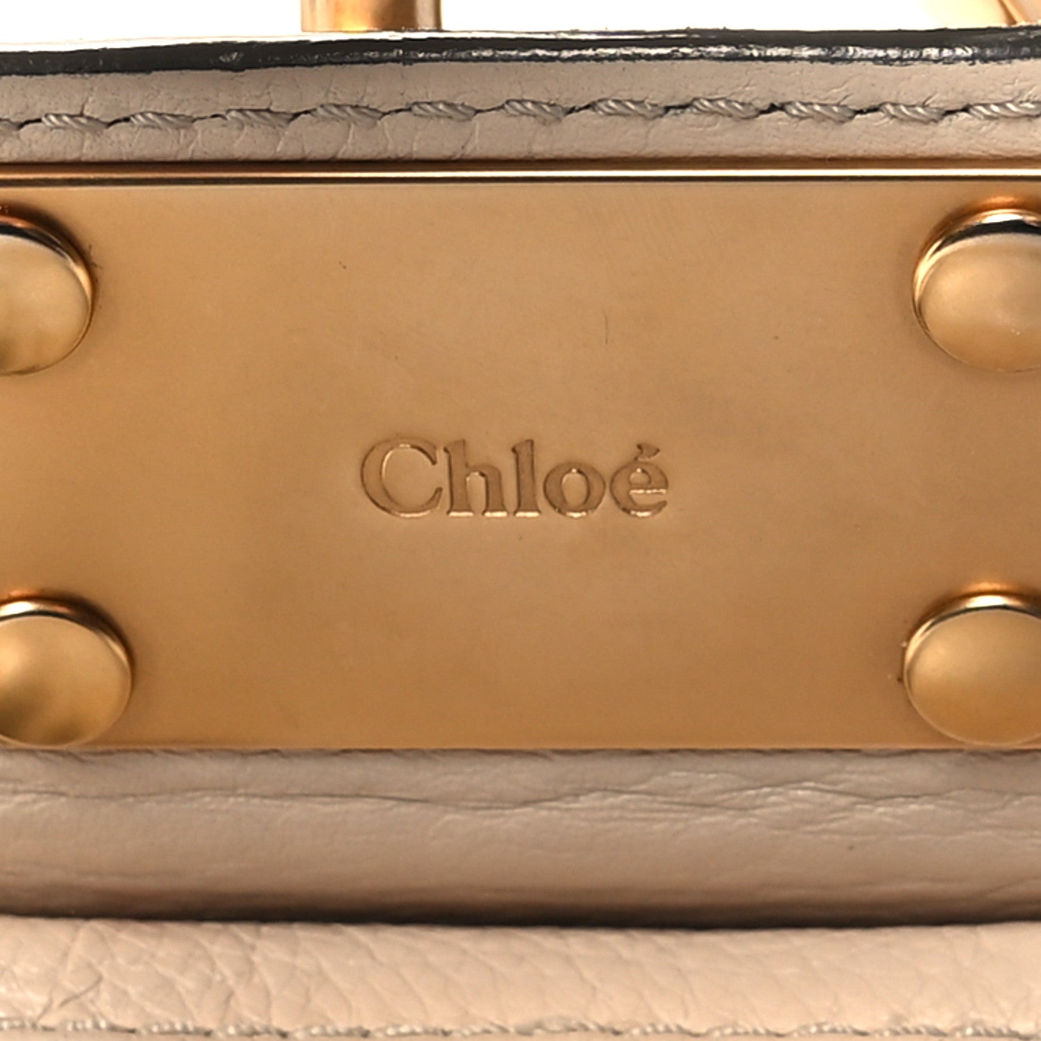 Chloe Calfskin Medium Paddington Satchel Beige 6 of 17
