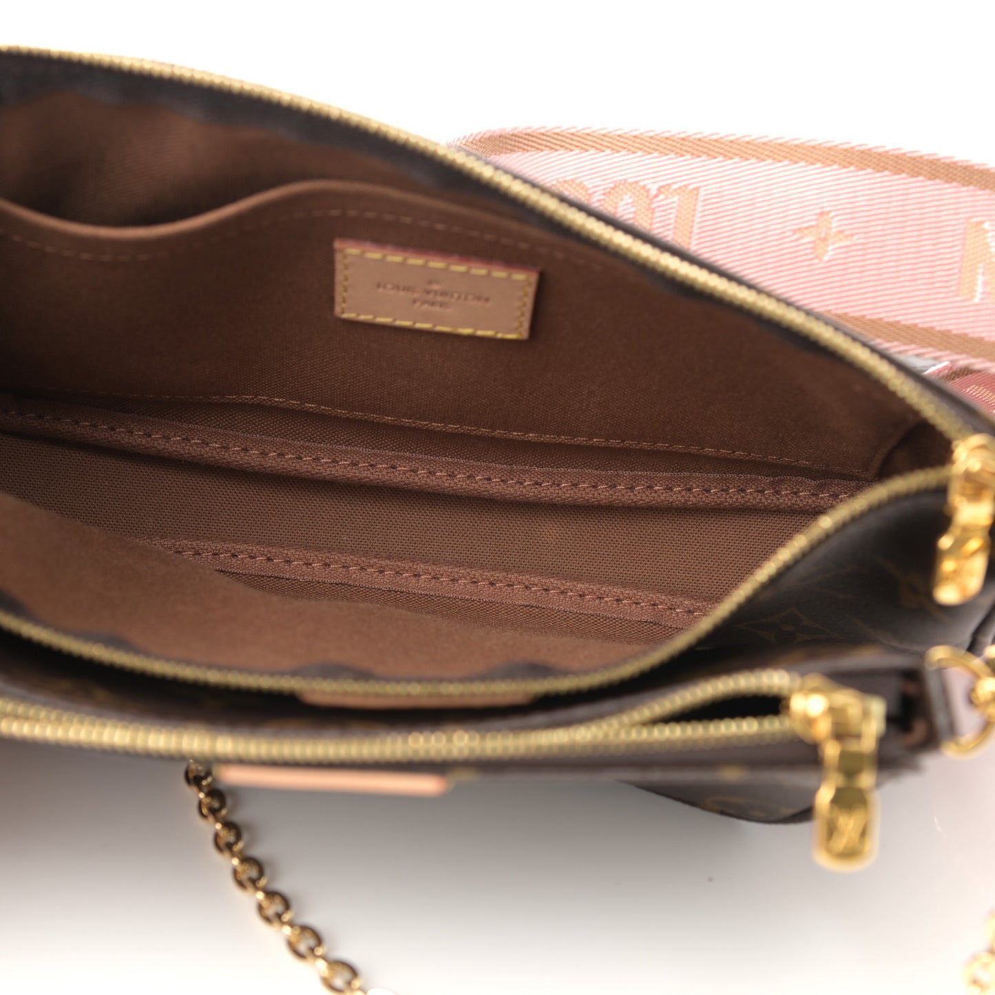 Monogram Multi Pochette Accessories Rose Clair