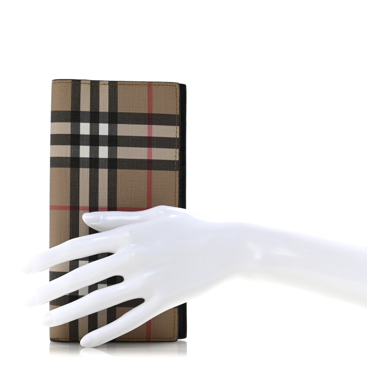 Burberry Vintage Check Continental Wallet Archive Beige 2 of 12