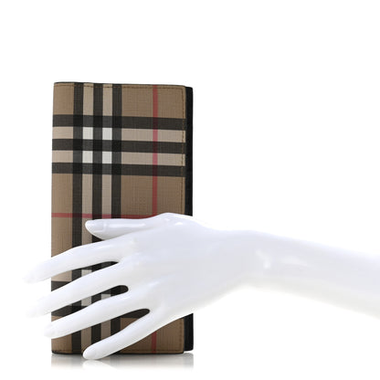 Burberry Vintage Check Continental Wallet Archive Beige 2 of 12