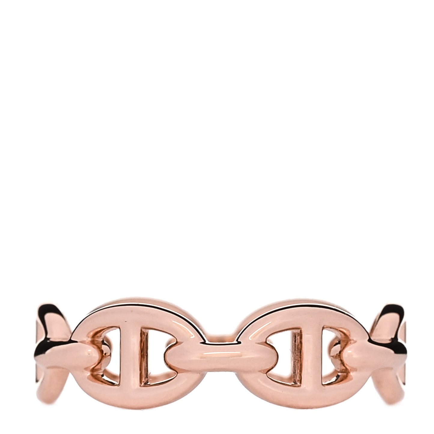 18K Rose Gold PM Chaine d'Ancre Enchainee Ring 54 7