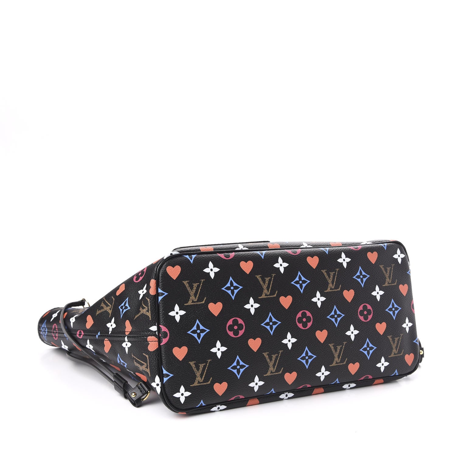 Louis Vuitton Game On Neverfull MM Black 4 of 10