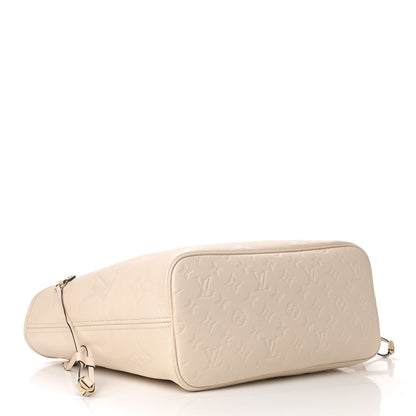 Louis Vuitton Empreinte Monogram Giant Neverfull MM Cream 3 of 4