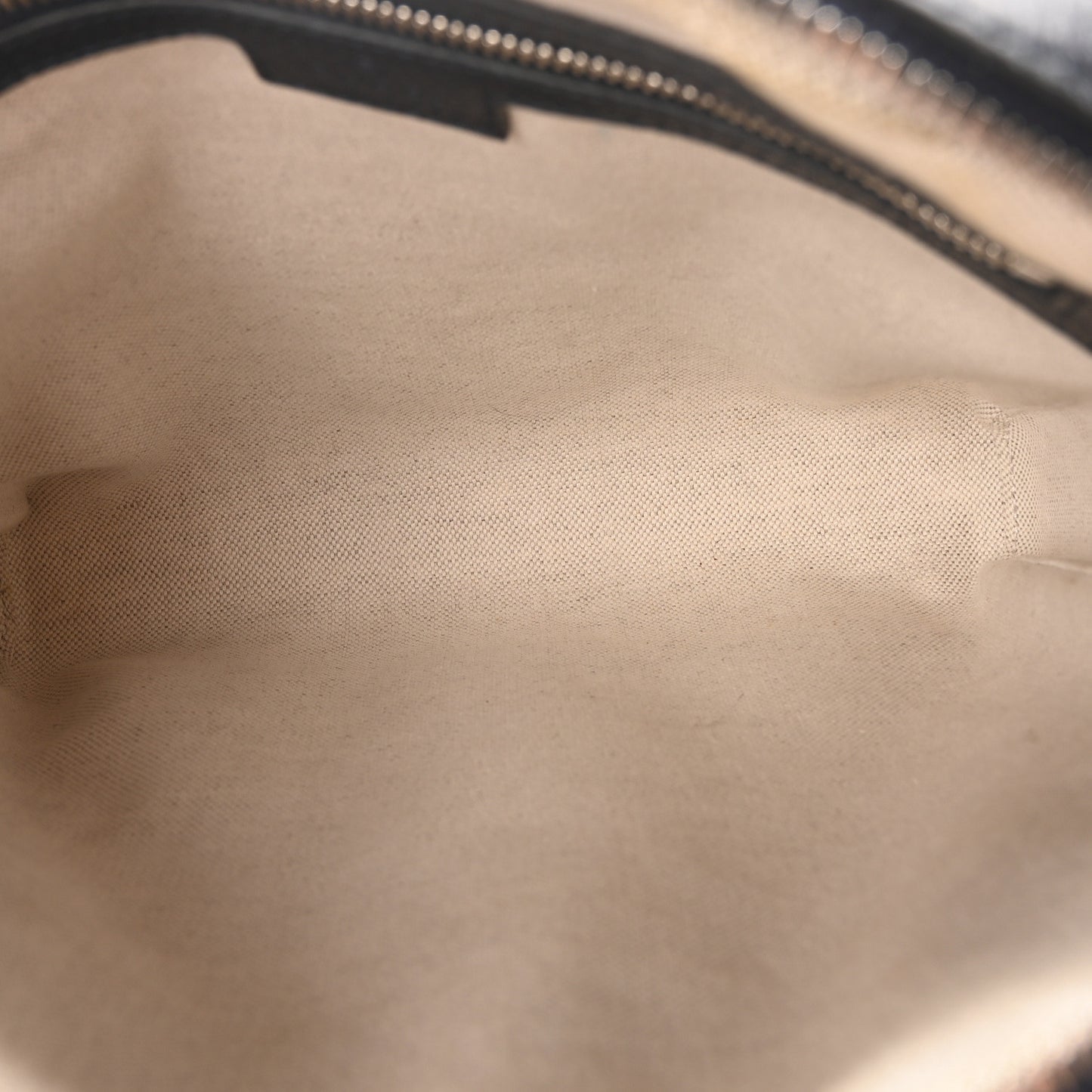 GG Supreme Monogram Textured Dollar Calfskin Web Small Ophidia Messenger Bag Beige Blue