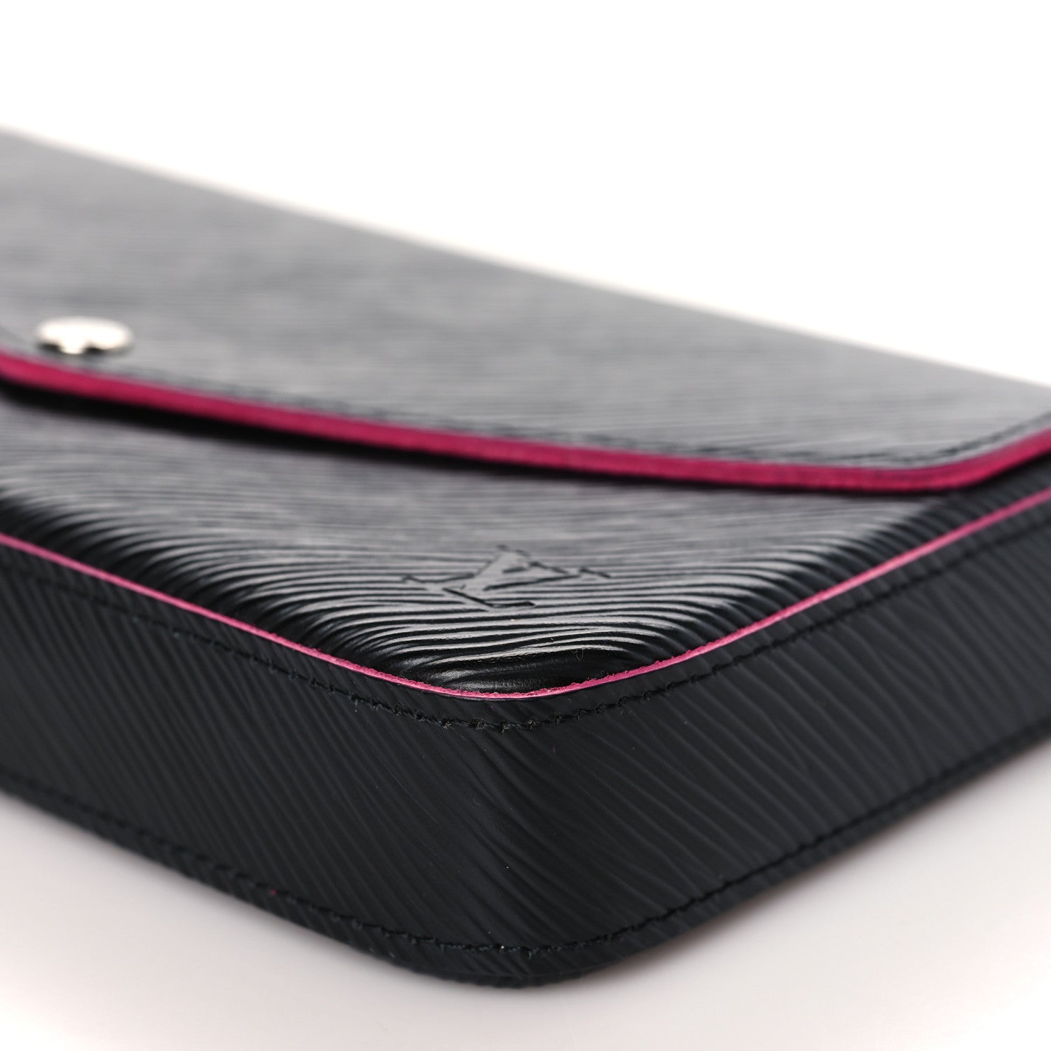 Louis Vuitton Epi Pochette Felicie Black Hot Pink 9 of 9