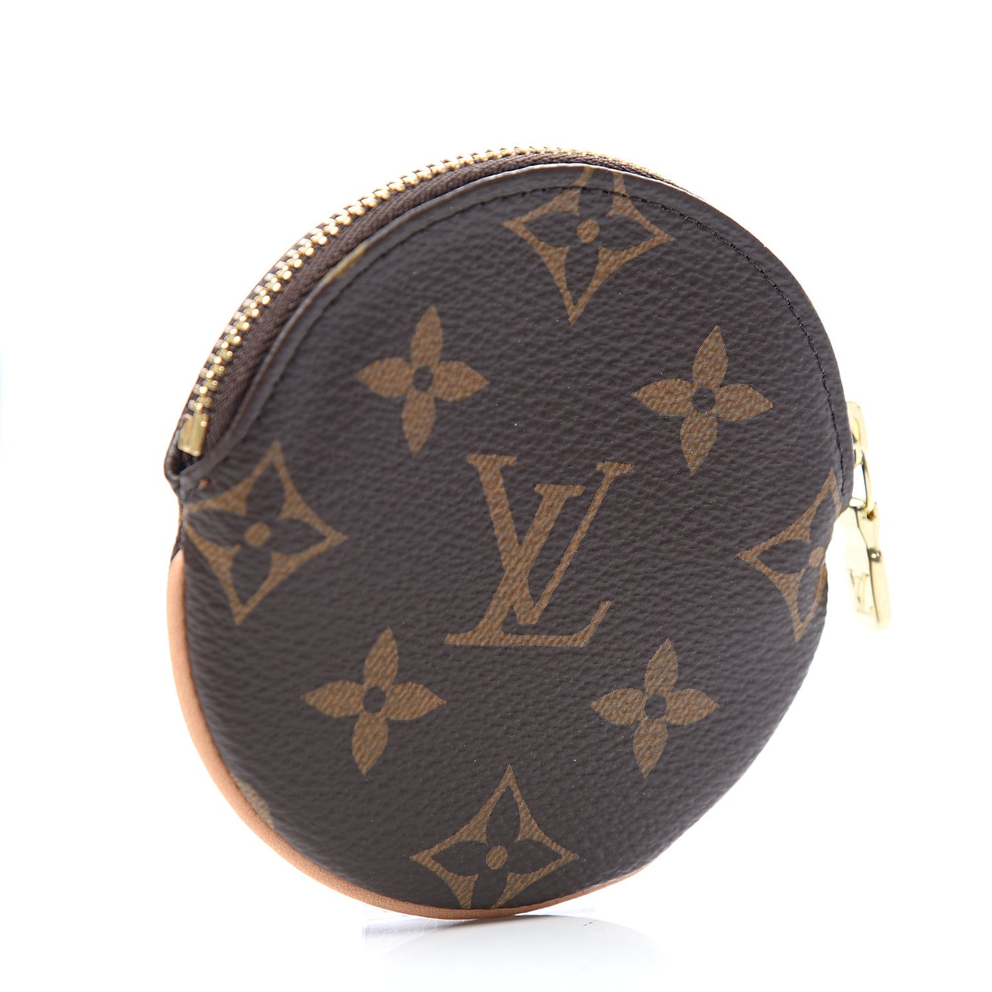 Monogram Round Coin Purse