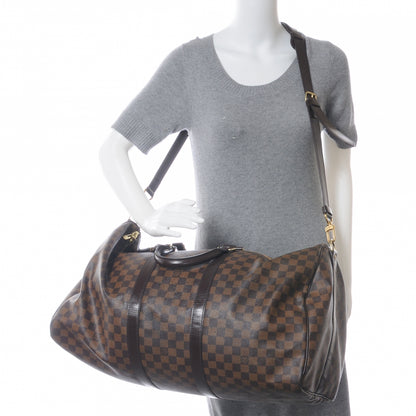 Louis Vuitton Damier Ebene Keepall Bandouliere 55 2 of 8